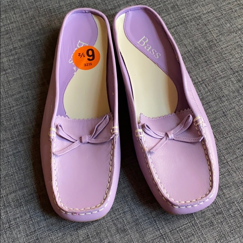 New Bass Slip On Loafers Mule Clog 6.5